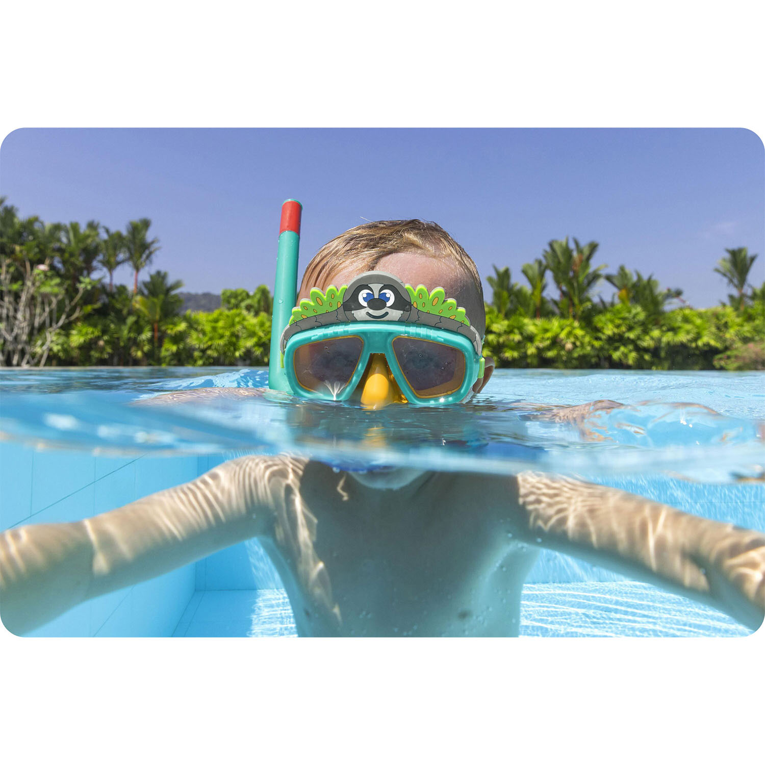 Bestway 24059 türkiissinine laste snorgeldamiskomplekt - Image 14