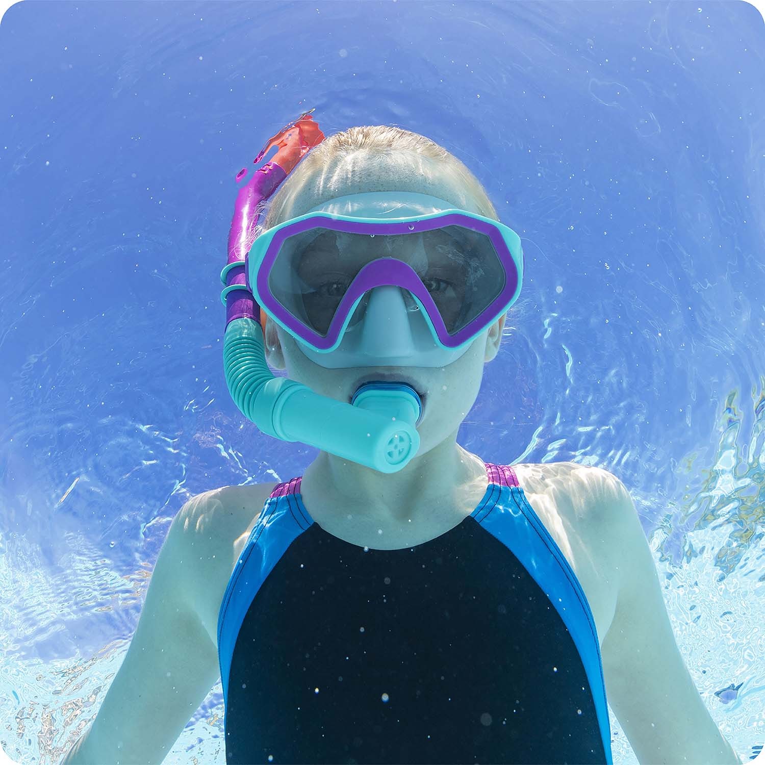 Bestway 24025 lilla ja türkiissinine snorgeldamiskomplekt - Image 5