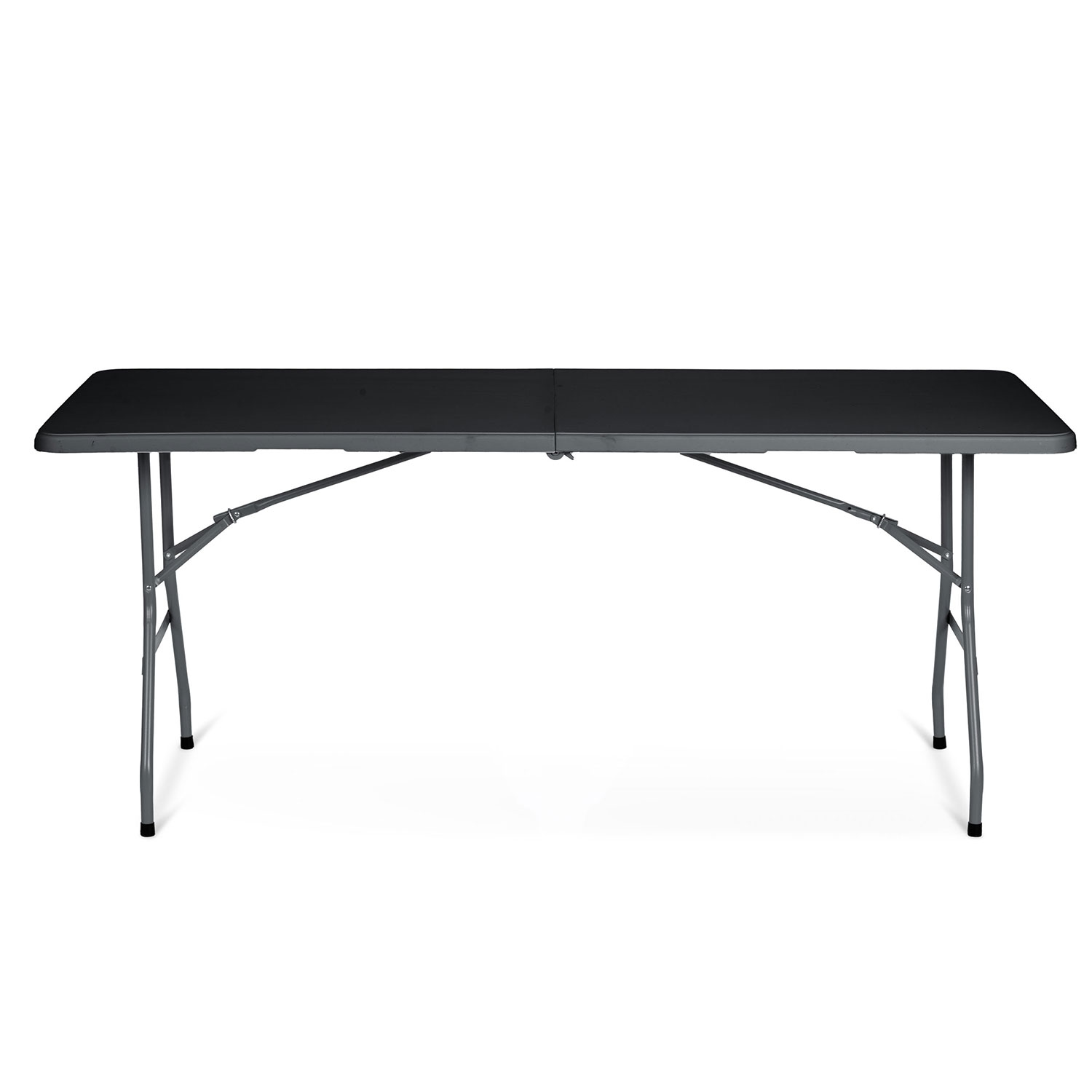 Kokkupandav aialaud + 2 pinki, toitlustuskomplekt, 180 cm, Plonos, must - Image 4