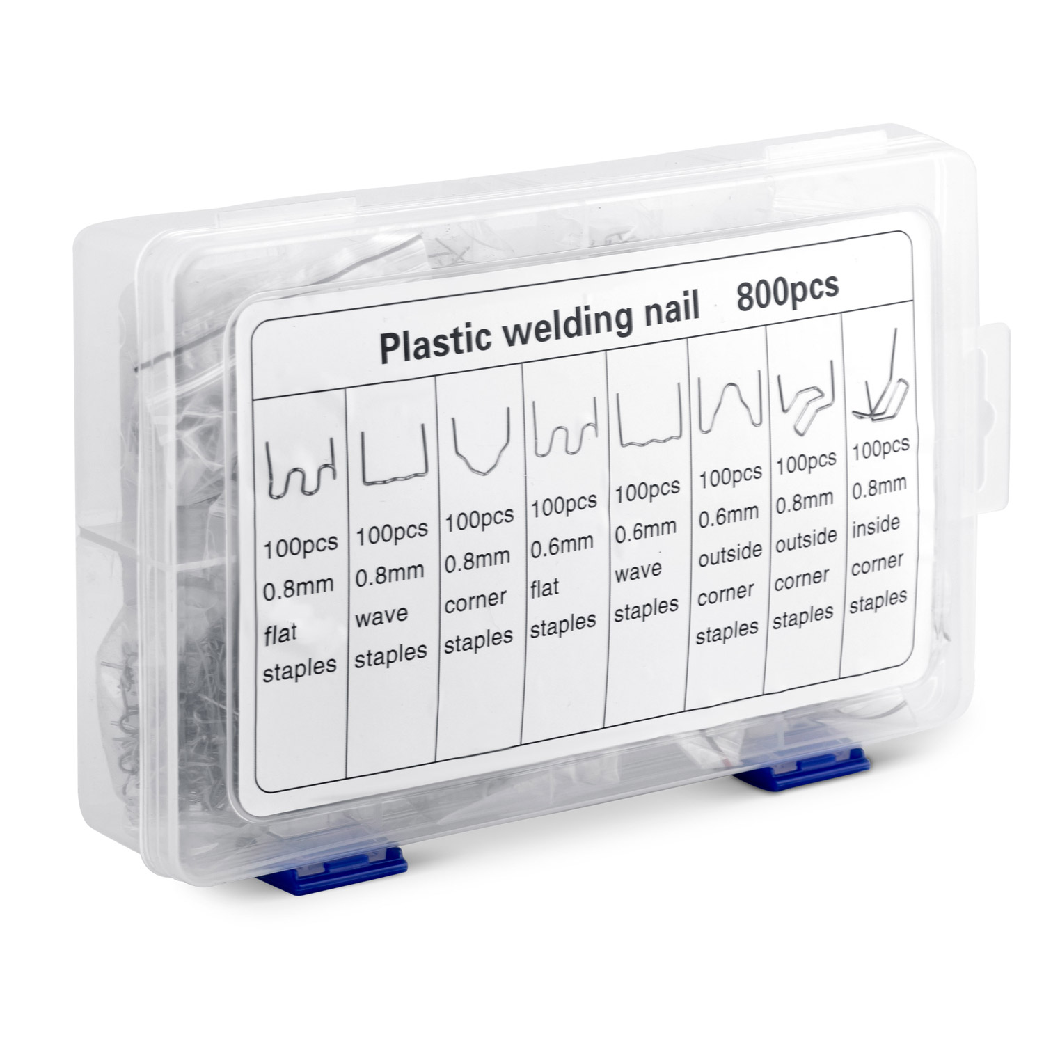 Klambrite komplekt plastkeevitusmasinale 800 tk Humberg - Image 7